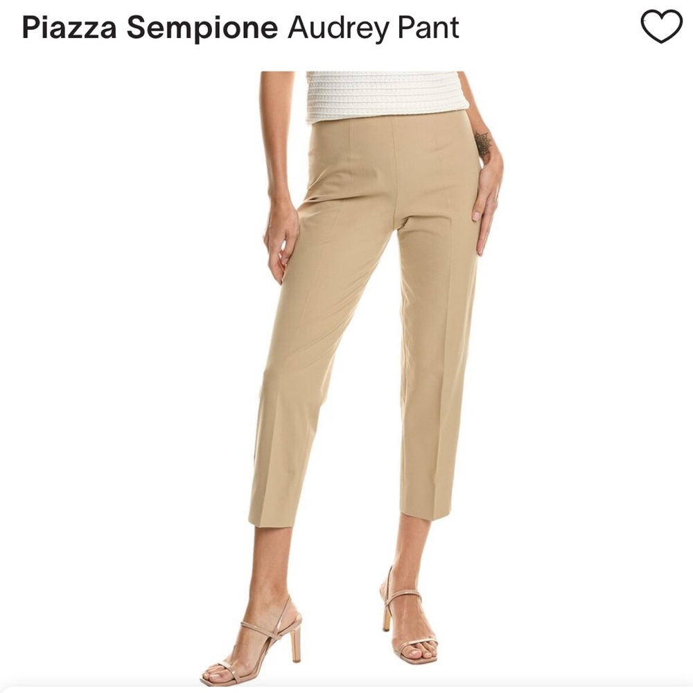 Piazza Sempione Audrey  Cropped Pants